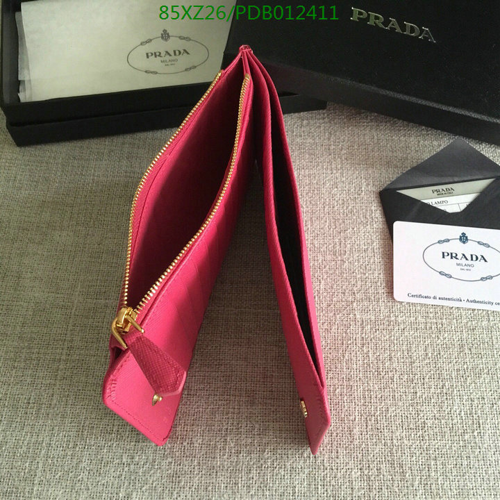 Prada Bag-(Mirror)-Wallet- Code: PDB012411 $:85USD