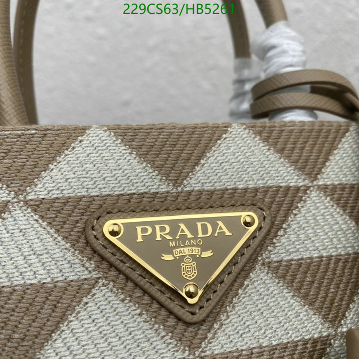 Prada Bag-(Mirror)-Diagonal- Code: HB5261 $: 229USD