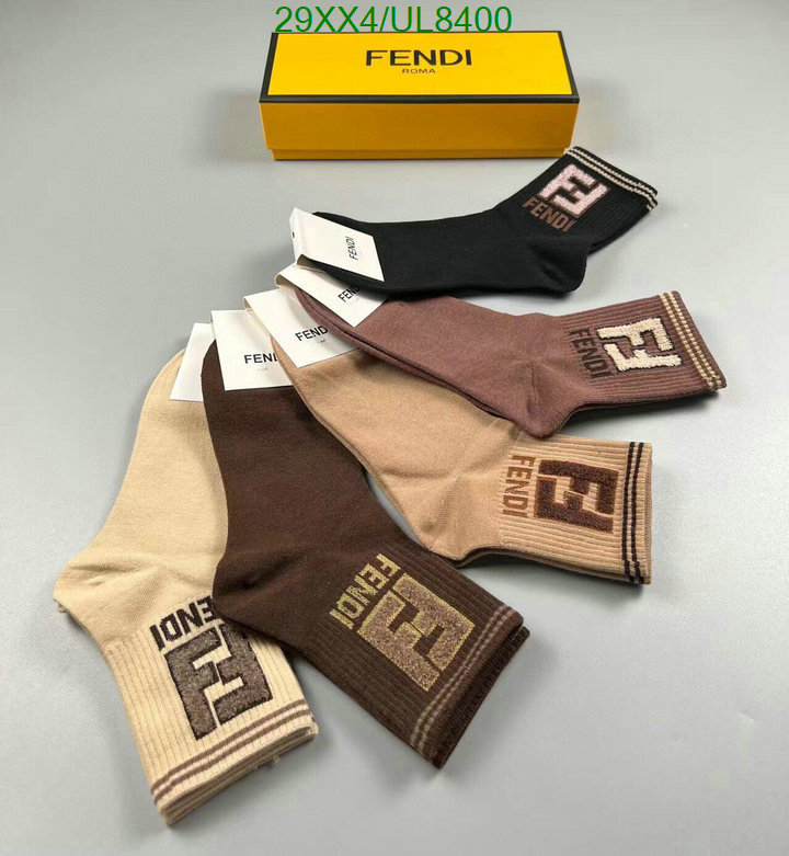 Sock-Fendi Code: UL8400 $: 29USD