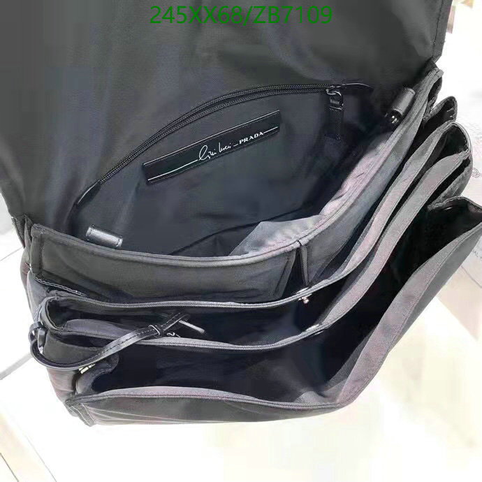 Prada Bag-(Mirror)-Handbag- Code: ZB7109 $: 245USD