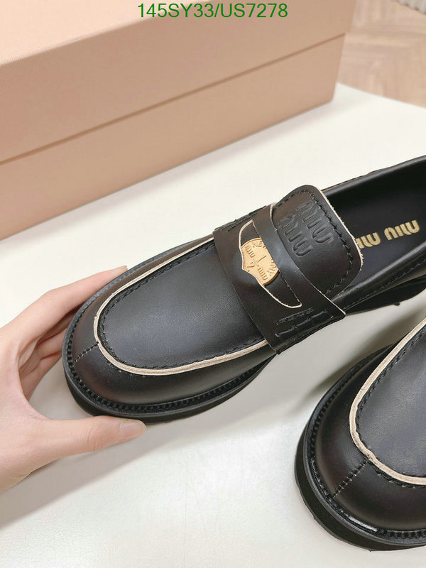 Women Shoes-Miu Miu Code: US7278 $: 145USD