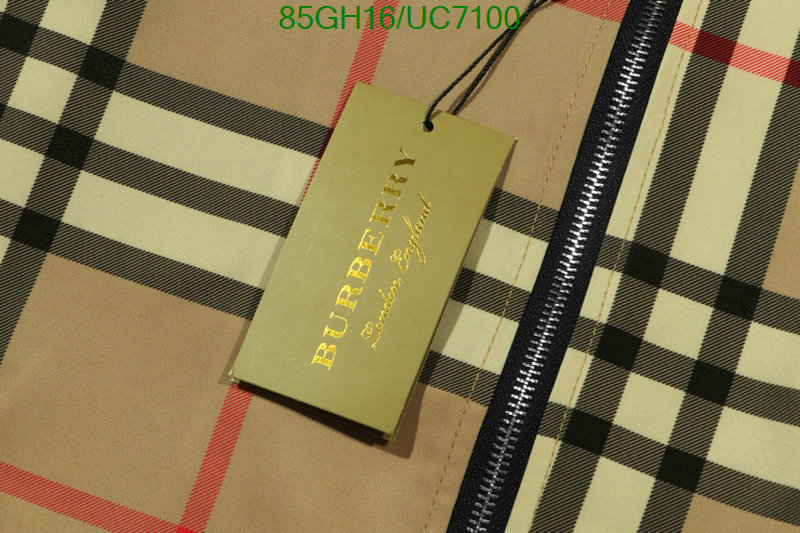 Clothing-Burberry Code: UC7100 $: 85USD