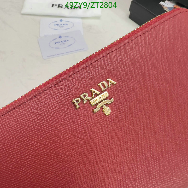 Prada Bag-(4A)-Wallet- Code: ZT2804 $: 49USD