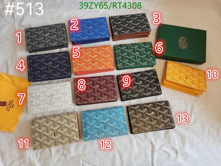 Goyard Bag-(4A)-Wallet- Code: RT4308 $: 39USD