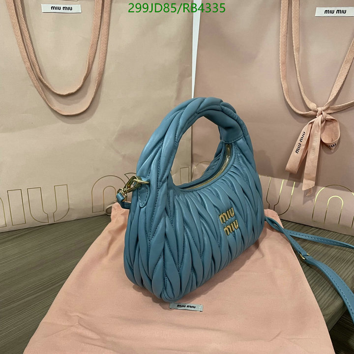 Miu Miu Bag-(Mirror)-Handbag- Code: RB4335 $: 299USD