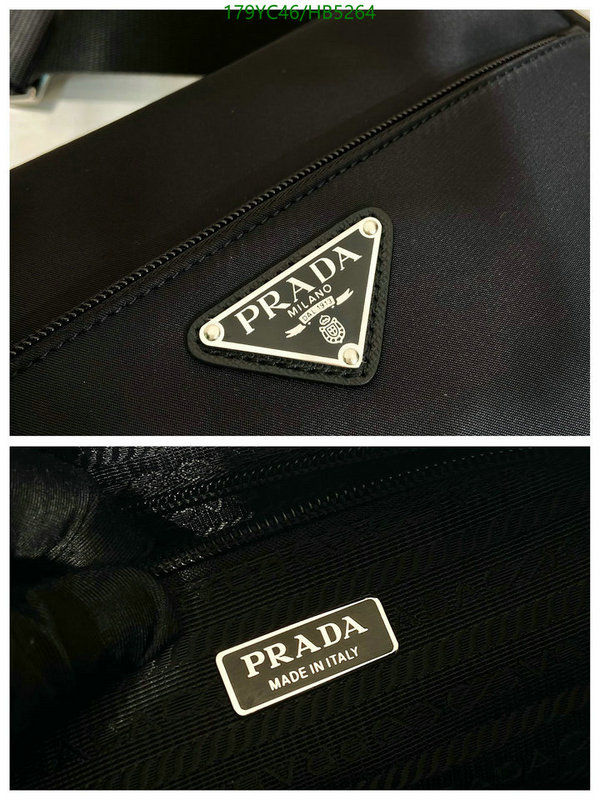 Prada Bag-(Mirror)-Diagonal- Code: HB5264 $: 179USD