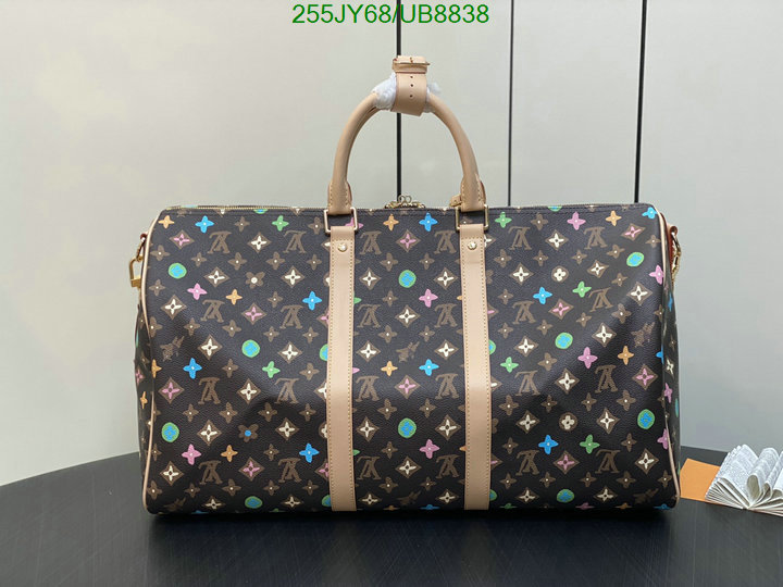 LV Bag-(Mirror)-Keepall BandouliRe 45-50- Code: UB8838 $: 255USD