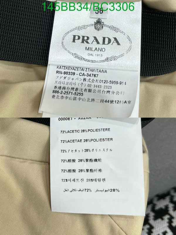 Clothing-Prada Code: BC3306 $: 145USD