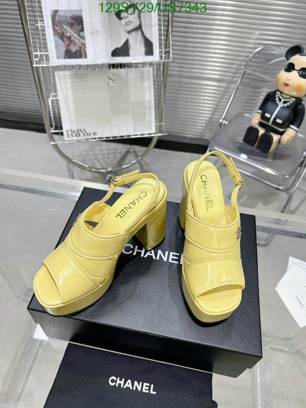 Women Shoes-Chanel Code: US7343 $: 129USD