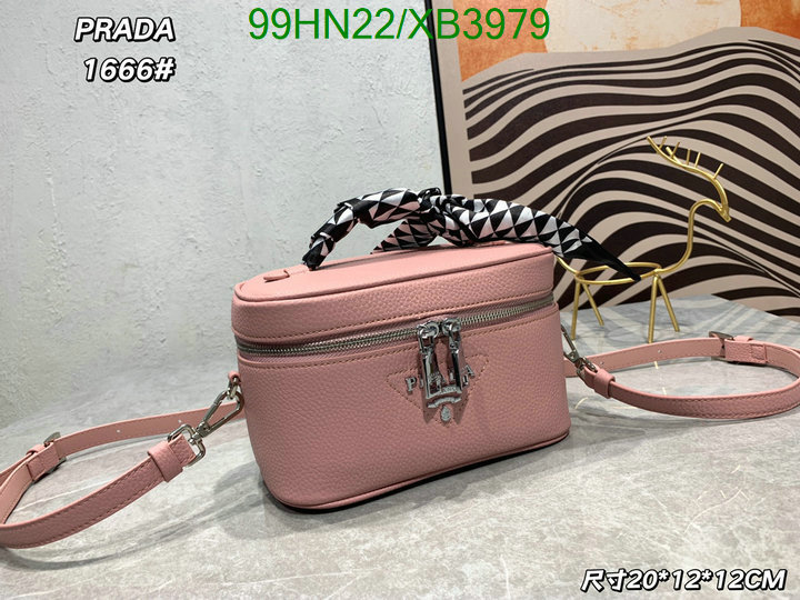 Prada Bag-(4A)-Vanity Bag- Code: XB3979 $: 99USD
