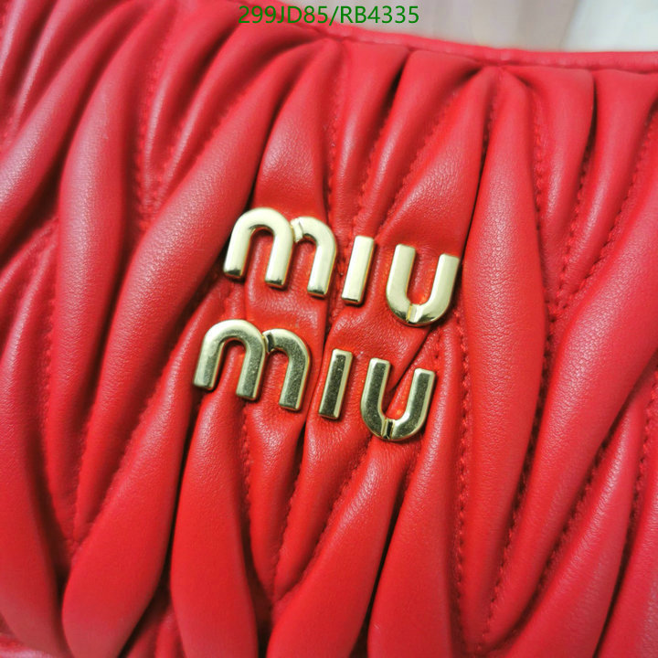 Miu Miu Bag-(Mirror)-Handbag- Code: RB4335 $: 299USD