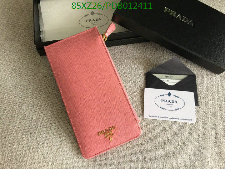 Prada Bag-(Mirror)-Wallet- Code: PDB012411 $:85USD