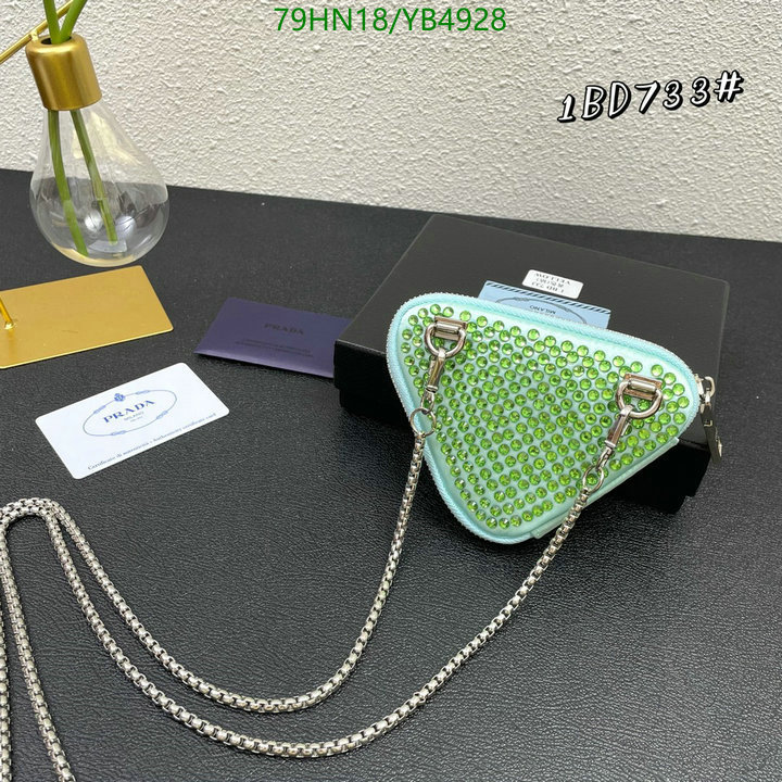 Prada Bag-(4A)-Triangle- Code: YB4928 $: 79USD