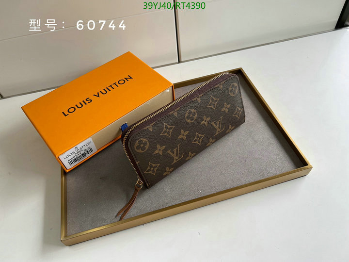 LV Bag-(4A)-Wallet- Code: RT4390 $: 39USD