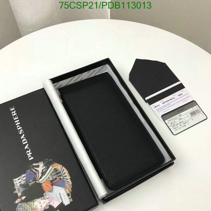 Prada Bag-(Mirror)-Wallet- Code: PDB113013 $: 75USD