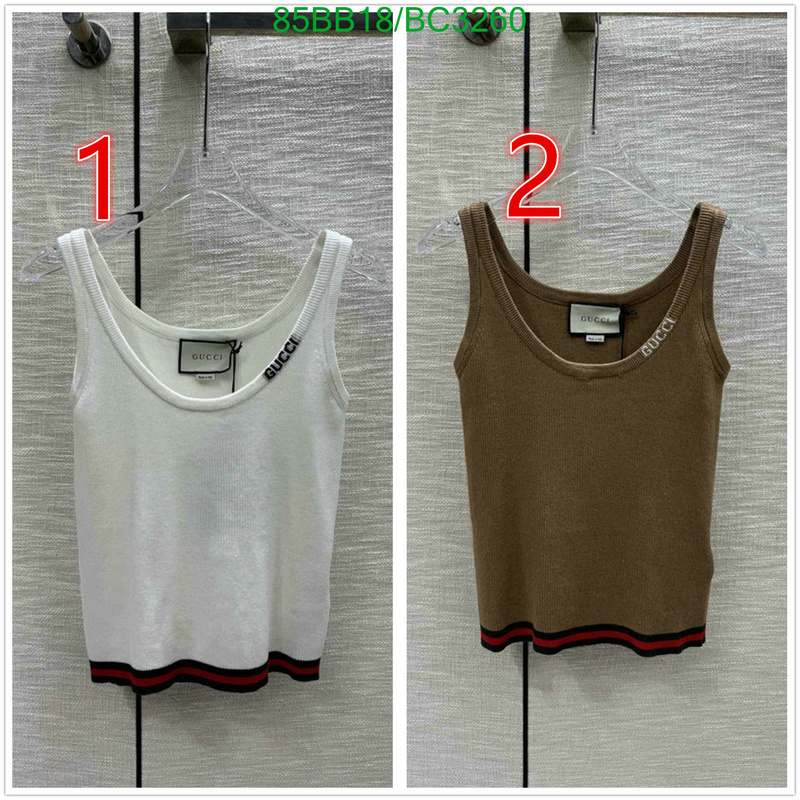 Clothing-Gucci Code: BC3260 $: 85USD