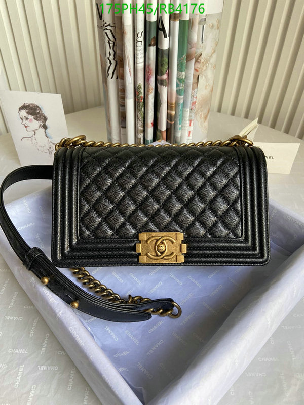 Chanel Bag-(Mirror)-Le Boy Code: RB4176 $: 175USD