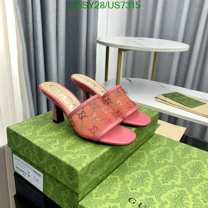 Women Shoes-Gucci Code: US7315 $: 125USD