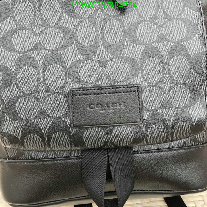 Coach Bag-(4A)-Backpack- Code: RB4354 $: 139USD