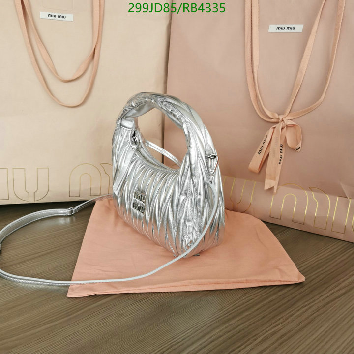 Miu Miu Bag-(Mirror)-Handbag- Code: RB4335 $: 299USD