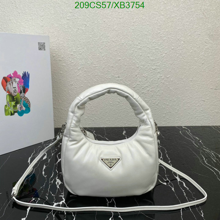 Prada Bag-(Mirror)-Handbag- Code: XB3754 $: 209USD