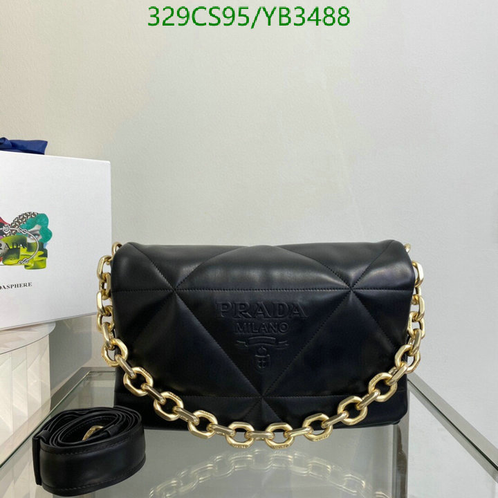 Prada Bag-(Mirror)-Diagonal- Code: YB3488 $: 329USD