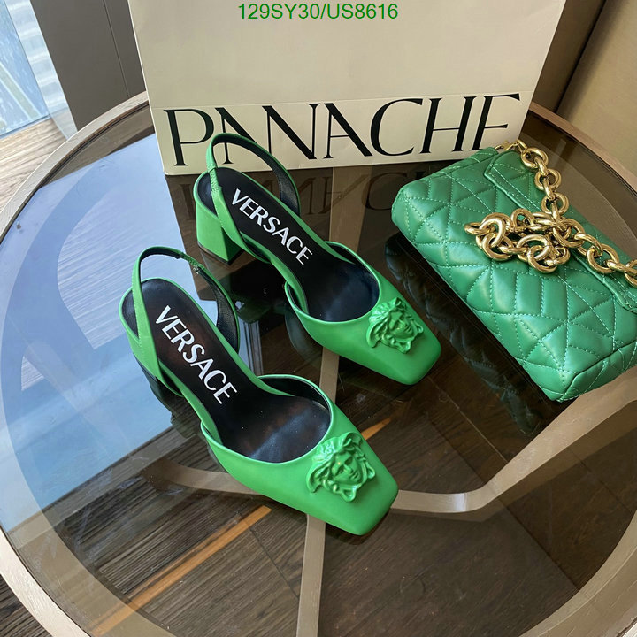 Women Shoes-Versace Code: US8616 $: 129USD