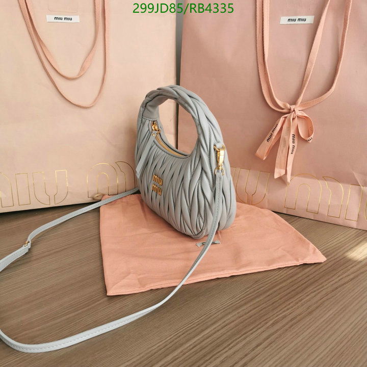 Miu Miu Bag-(Mirror)-Handbag- Code: RB4335 $: 299USD