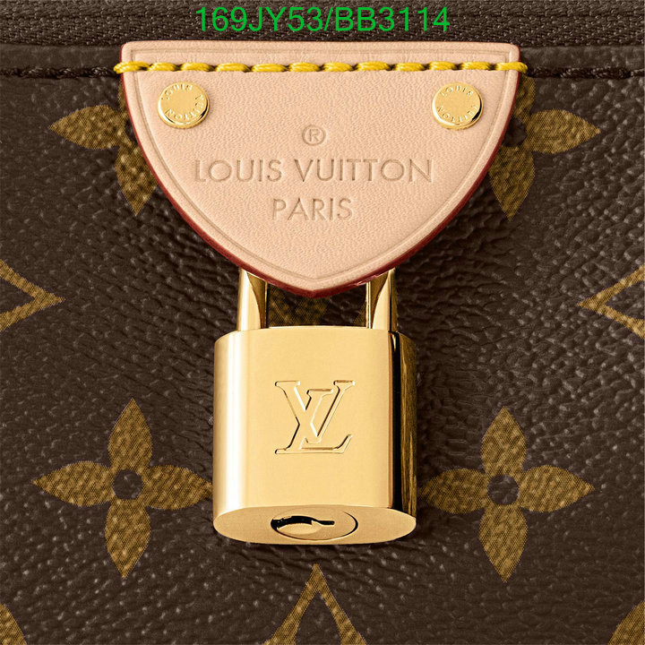 LV Bag-(Mirror)-Handbag- Code: BB3114 $: 169USD