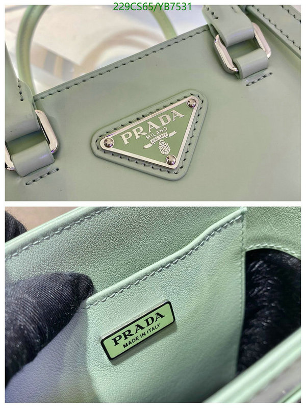 Prada Bag-(Mirror)-Diagonal- Code: YB7531 $: 229USD