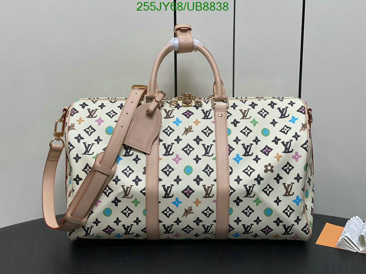 LV Bag-(Mirror)-Keepall BandouliRe 45-50- Code: UB8838 $: 255USD