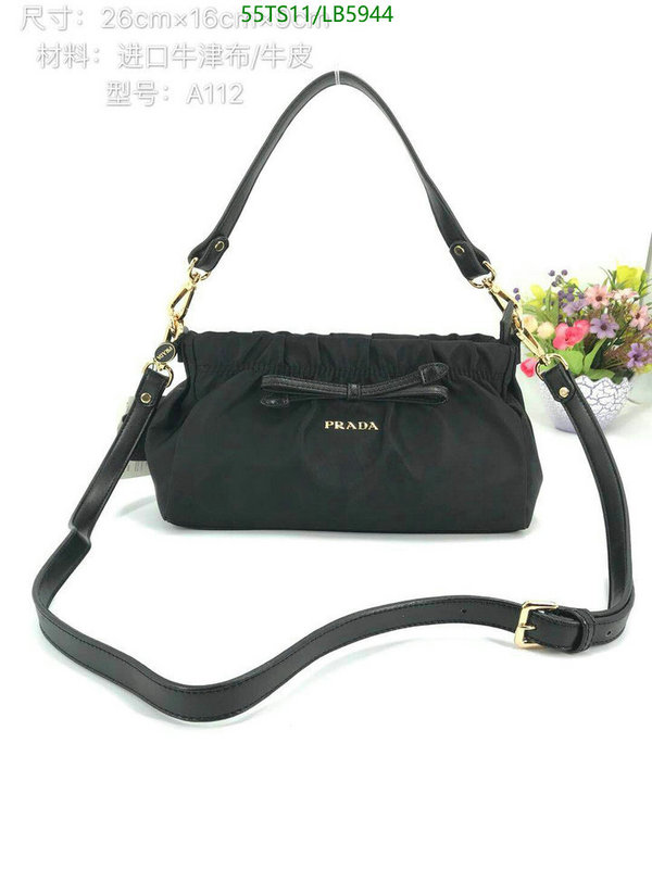 Prada Bag-(4A)-Handbag- Code: LB5944 $: 55USD