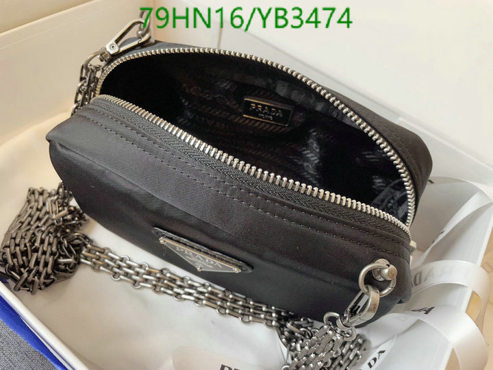 Prada Bag-(4A)-Diagonal- Code: YB3474 $: 79USD