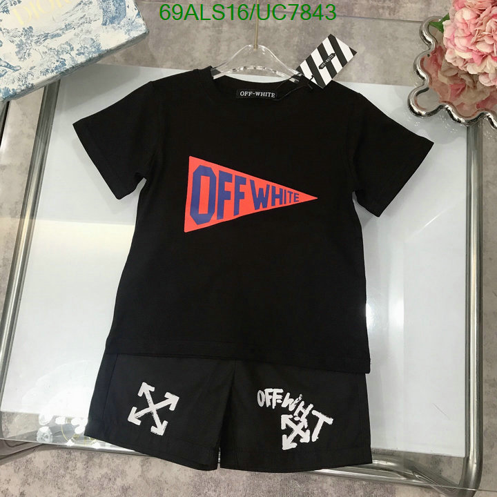 Kids clothing-Off-White Code: UC7843 $: 69USD