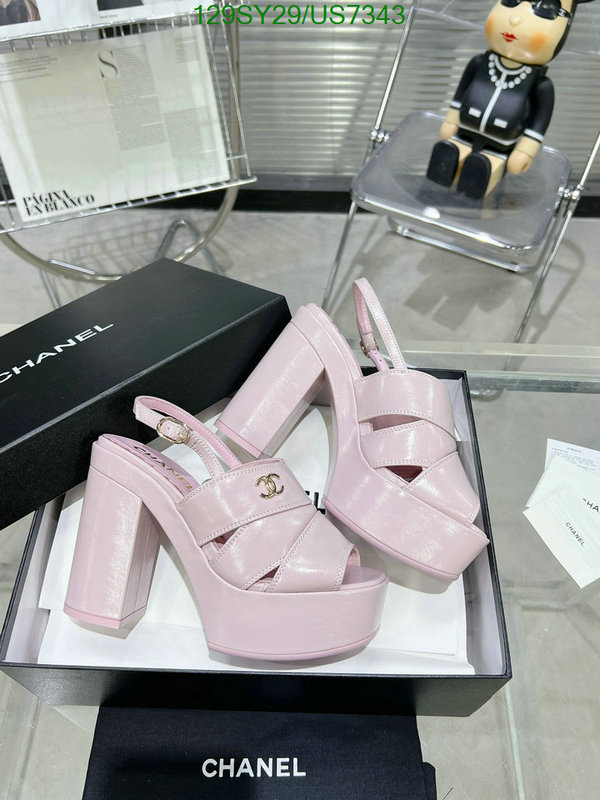 Women Shoes-Chanel Code: US7343 $: 129USD