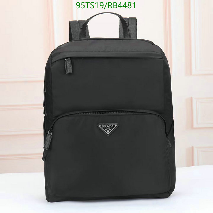 Prada Bag-(4A)-Backpack- Code: RB4481 $: 95USD