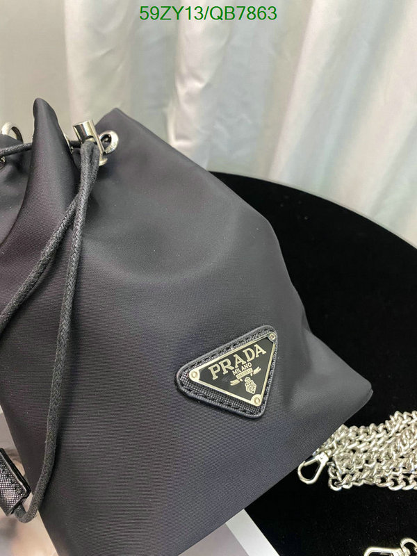 Prada Bag-(4A)-Bucket Bag- Code: QB7863 $: 59USD