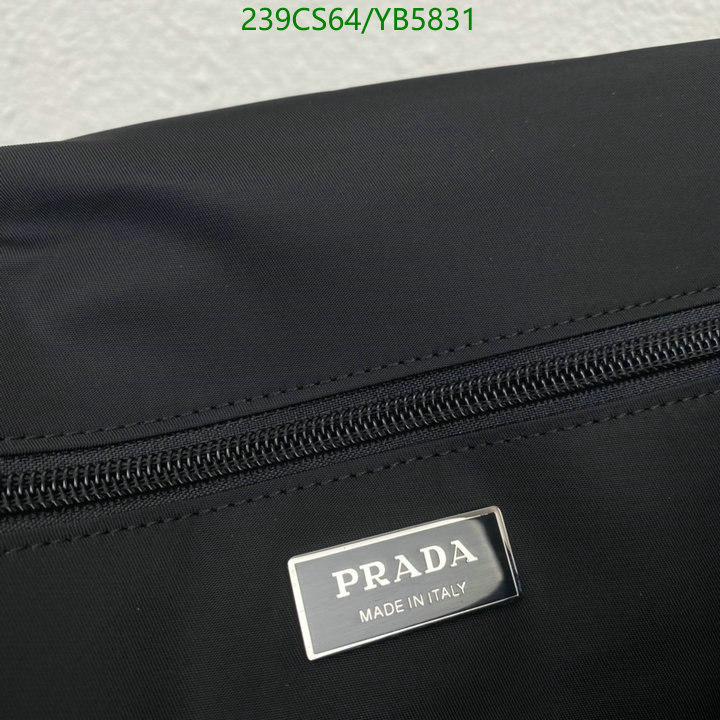 Prada Bag-(Mirror)-Diagonal- Code: YB5831 $: 239USD