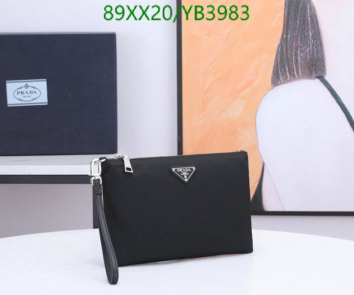 Prada Bag-(Mirror)-Clutch- Code: YB3983 $: 89USD