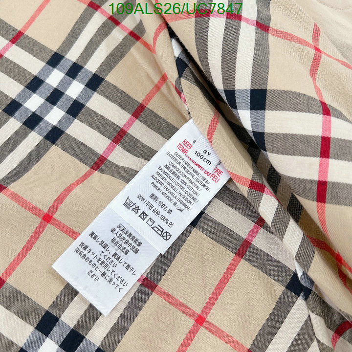 Kids clothing-Burberry Code: UC7847 $: 109USD