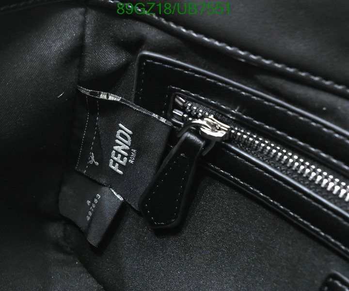 Fendi Bag-(4A)-Baguette- Code: UB7551 $: 89USD