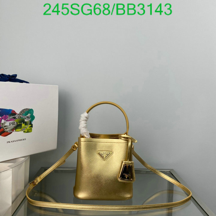 Prada Bag-(Mirror)-Diagonal- Code: BB3143 $: 245USD