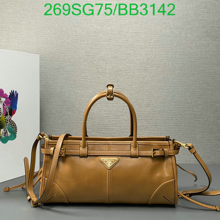 Prada Bag-(Mirror)-Handbag- Code: BB3142 $: 269USD