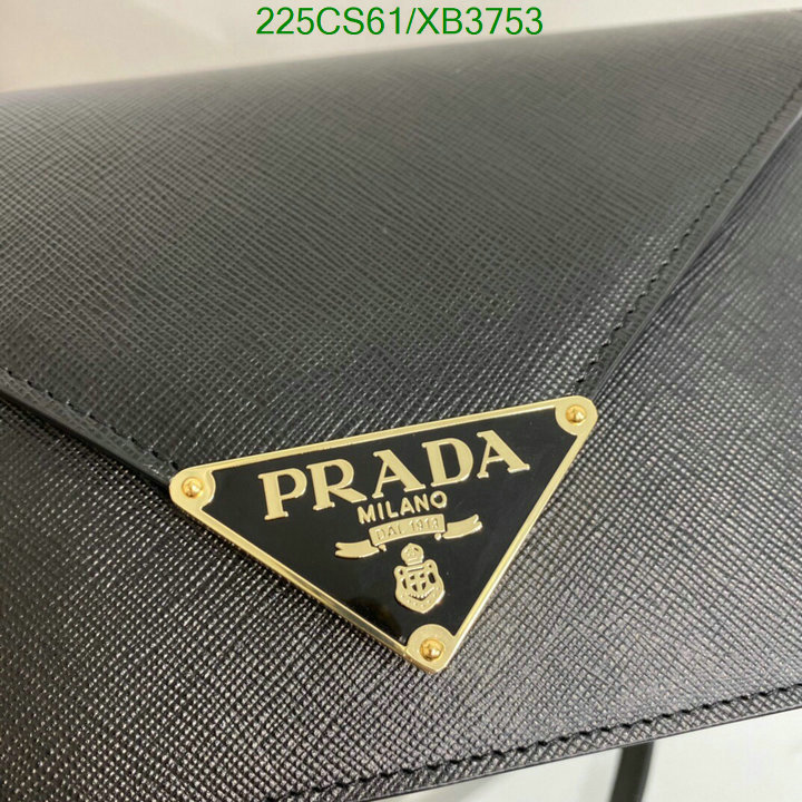 Prada Bag-(Mirror)-Diagonal- Code: XB3753 $: 225USD