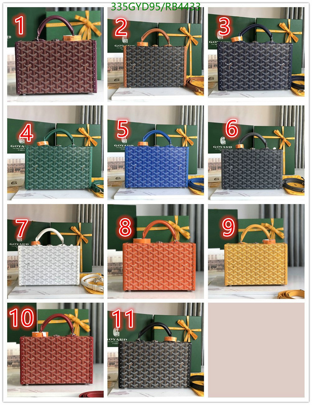 Goyard Bag-(Mirror)-Handbag- Code: RB4433 $: 335USD