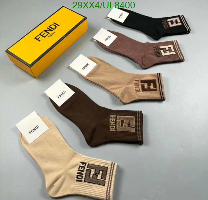 Sock-Fendi Code: UL8400 $: 29USD