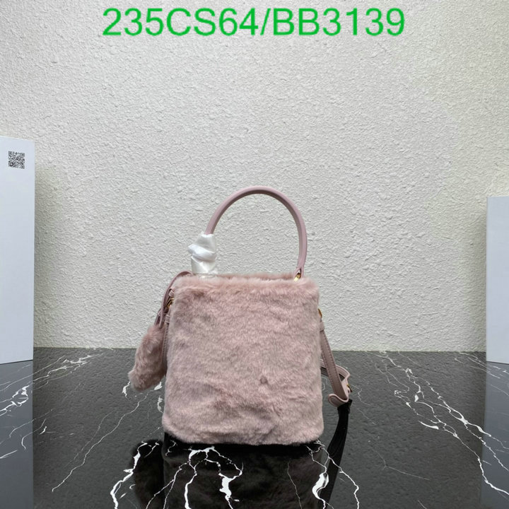Prada Bag-(Mirror)-Diagonal- Code: BB3139 $: 235USD
