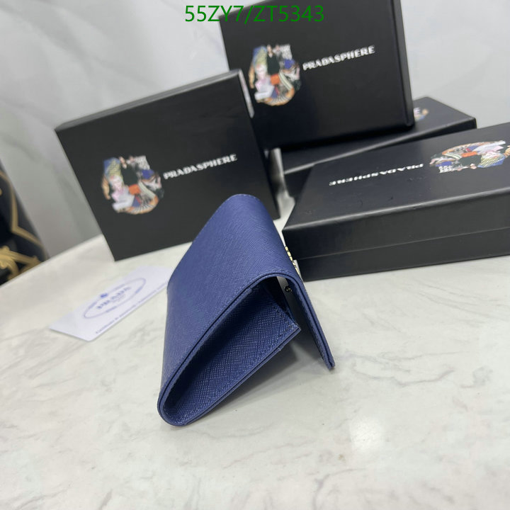 Prada Bag-(4A)-Wallet- Code: ZT5343 $: 55USD