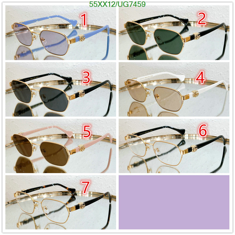 Glasses-Gucci Code: UG7459 $: 55USD