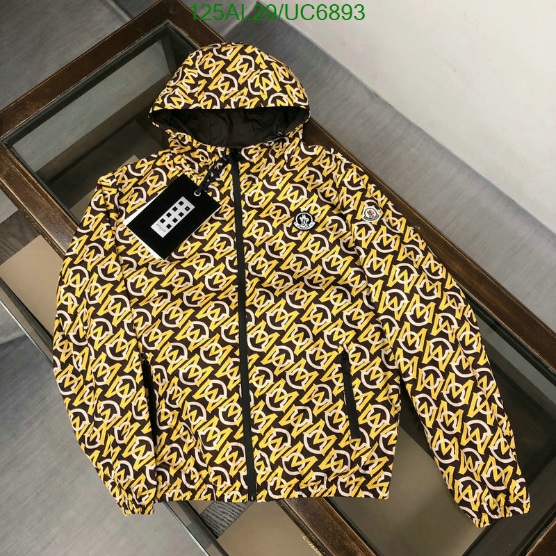 Clothing-Moncler Code: UC6893 $: 125USD